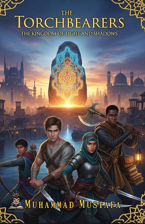 The Kingdom of Light and Shadows by Muhammad Mustafa, book cover