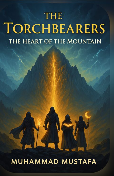 The Heart of the Mountain by Muhammad Mustafa, book cover