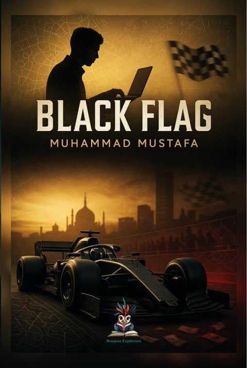 Black Flag by Muhammad Mustafa, book cover