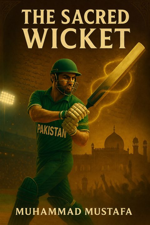 The Sacred Wicket by Muhammad Mustafa, book cover